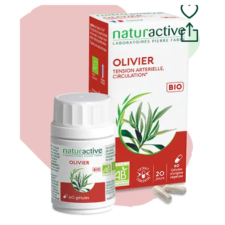 Olivier Bio - Blood Pressure - Naturactive - 60 Capsules