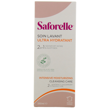 Soin Lavant Ultra Hydratant Saforelle, 250 ml