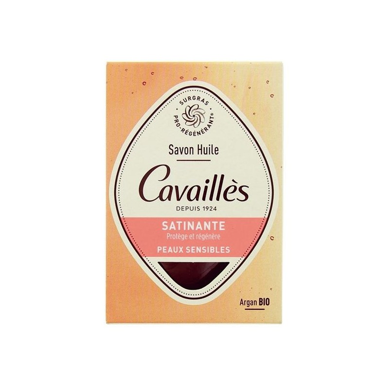Savon Huile - Satinante - Peaux Sensibles - Roger Cavaillès - 100g