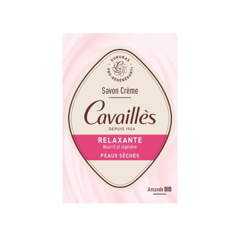 Savon Crème - Relaxante - Peaux Sèches - Rogé Cavaillès - 100g