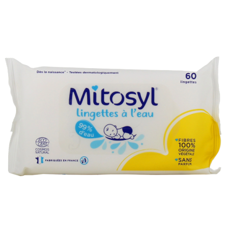 Water Wipes - Mitosyl - 60 wipes