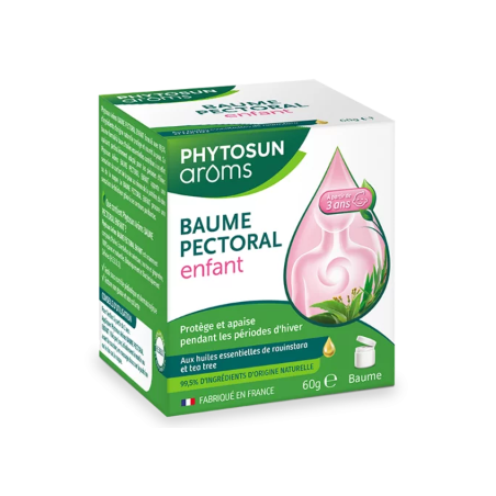 Baume Pectoral Enfant - Phytosun Arôms - 60g