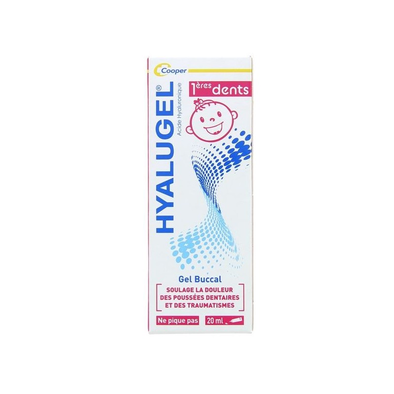  Mouth Gel Hyalugel 1st Teeth, 20 ml Expanscience Hyalugel