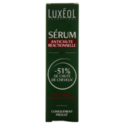 Sérum Antichute Réactionnelle - Stress, Fatigue - Luxéol - 50 ml