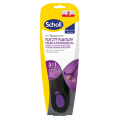 Semelles anti-douleurs - Fasciite Plantaire - Scholl - Taille 40-42 - 1 paire