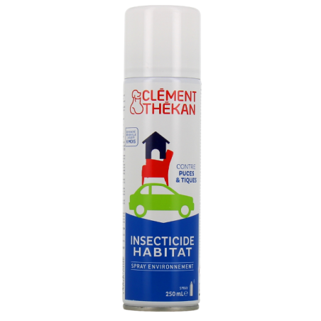 Clement Thekan - Insecticide Habitat - Puce & Tiques - 250 ml