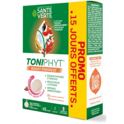 Toniphyt Boost - Booster Le Tonus - Santé Verte - 45 comprimés effervescents