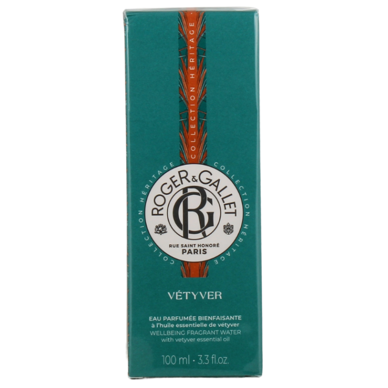 Beneficial Perfumed Water - Vétyver - Roger Gallet - 100 ml