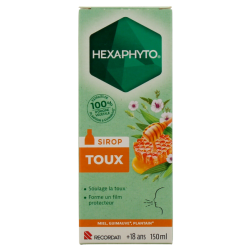Sirop Toux - Toux Sèches & Grasses - Hexaphyto - 150 ml