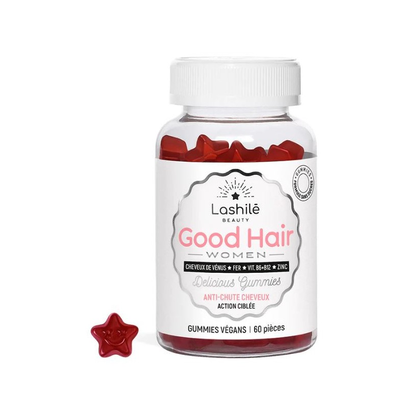 Good Hair - Women - Lashilé - 60 Sugar-Free Gummies Lashilé Beauty