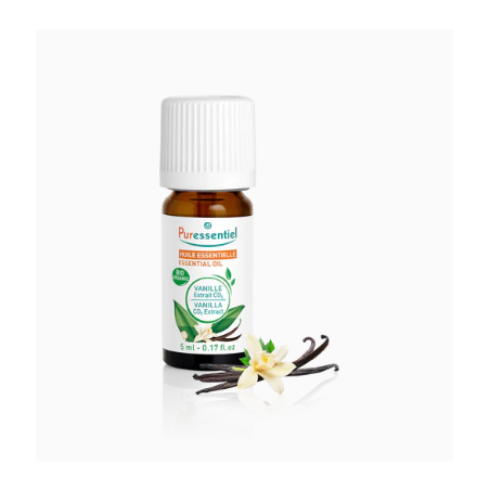Huile Essentielle Vanille Bio, Puressentiel, 5 ml