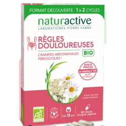 Règles Douloureuses - Extraits Concentrés - Naturactive - 10 Gélules