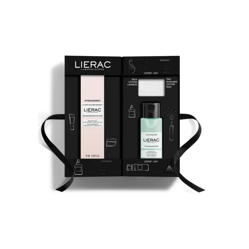 Hydrating Eye Care + Free Micellar Water Set - Hydragenist - Lierac - 15 ml