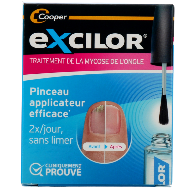Traitement Mycose des Ongles - Excilor - 3,3 ml
