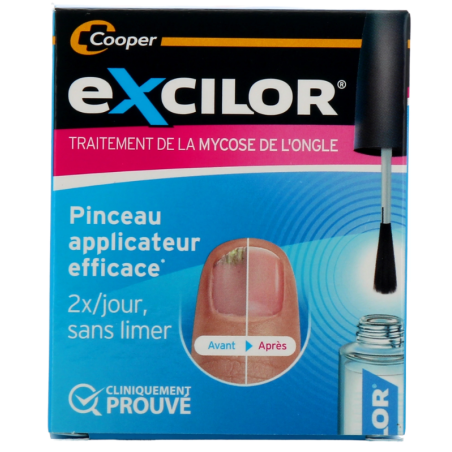 Traitement Mycose des Ongles - Excilor - 3,3 ml