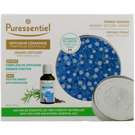 Nomade Pebble Ceramic Diffuser - Puressentiel