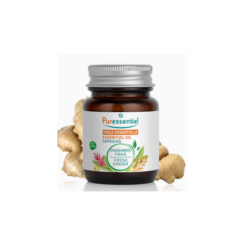 Capsules Huiles Essentielles - Gingembre Frais - Puressentiel - 15.42g