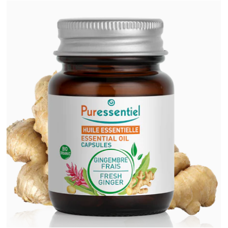 Capsules Huiles Essentielles - Gingembre Frais - Puressentiel - 15.42g