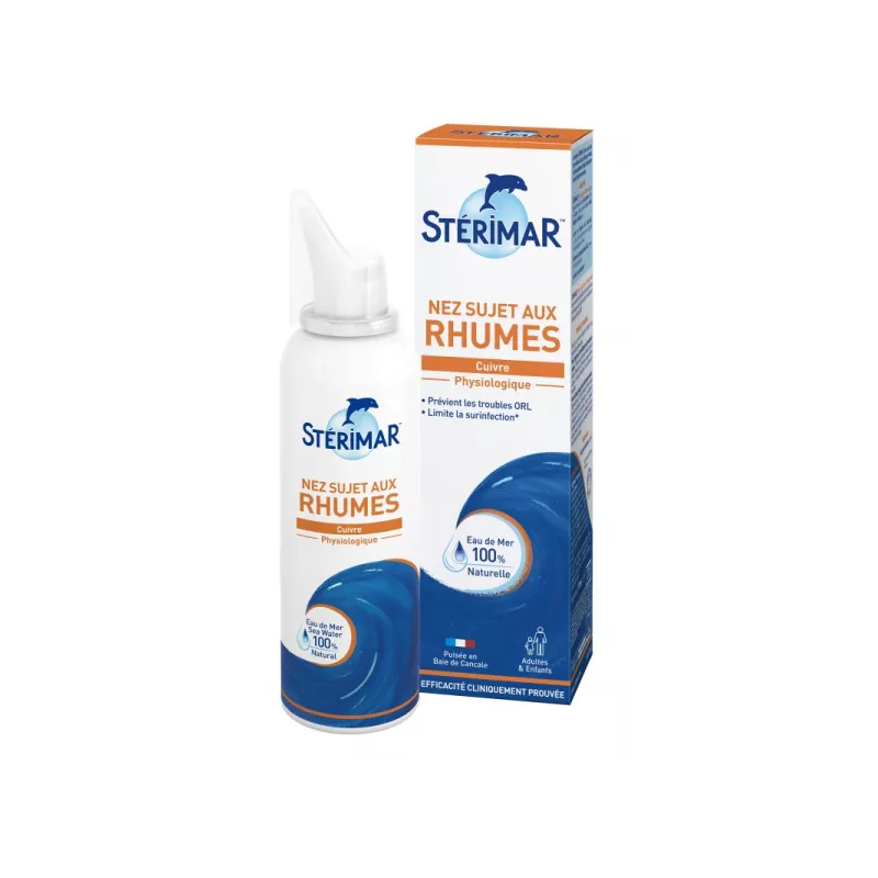 Nasal Spray - Nose Prone to Colds - Sea Water - Stérimar - 100 ml Stérimar