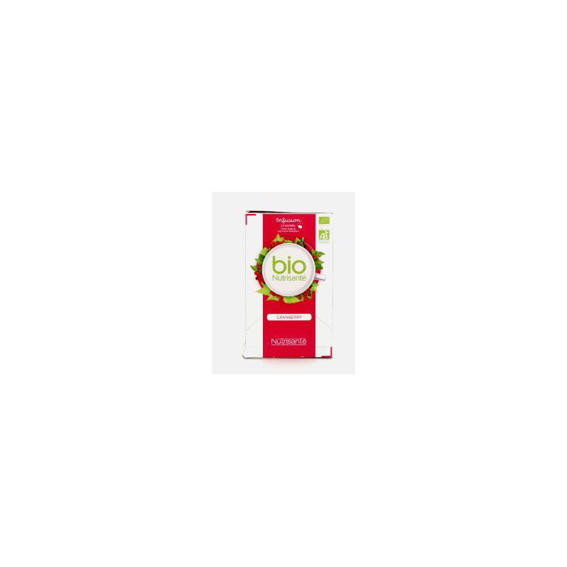 Infusion Bio - Cranberry - Nutrisanté, 20 Sachets