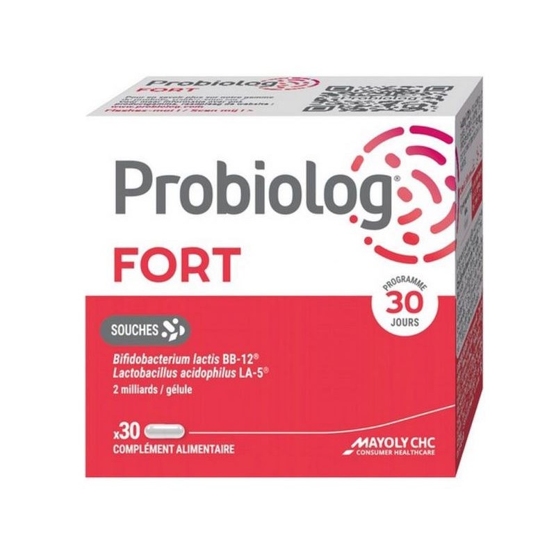 Probiolog fort, 30comprimés, programme de 30j