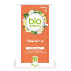 Organic Turmeric Antioxidant Infusion - Nutrisanté - 20 Sachets