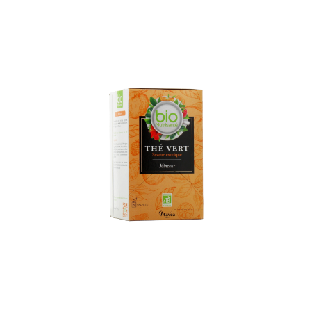 Thé Vert Bio Minceur Exotique - Nutrisanté - 20 Sachets