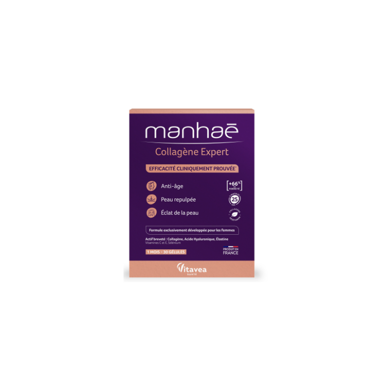 Collagen Expert - Skin Beauty - Manhaé - 30 capsules