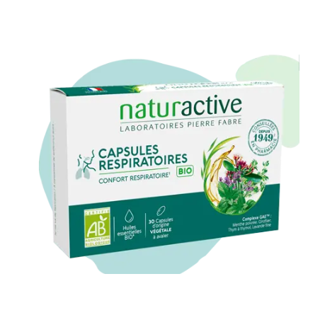 Capsules Respiratoires (Gae) - Naturactive - 30 Capsules