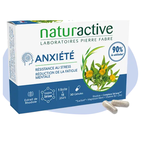 Anxiety - Naturactive - 30 capsules
