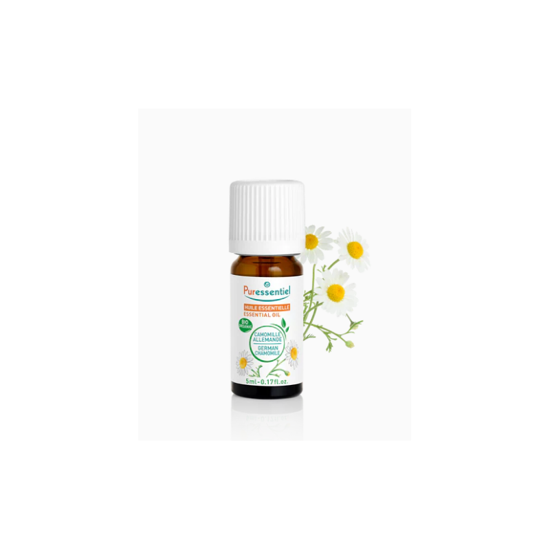 Organic German Chamomile Essential Oil - Puressentiel - 5 ml