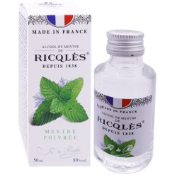 RICQLES Mint Alcohol Bottle, 50ml Ricqles