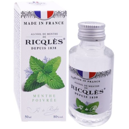 RICQLES Mint Alcohol Bottle, 50ml Ricqles