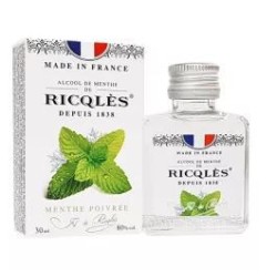 Flacon d'Alcool de Menthe RICQLES, 30 ml