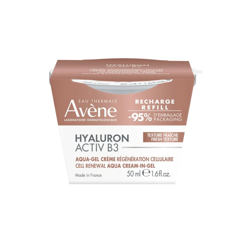 Recharge Aqua Gel Crème - Hyaluron Activ B3 - Avène - 50 ml