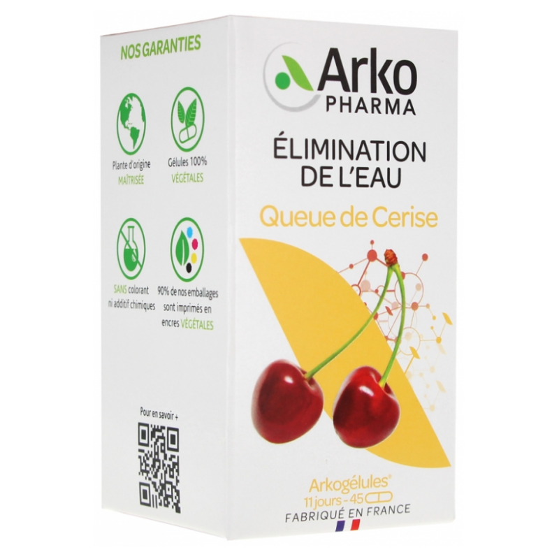 Queue De Cerise Arkogélules - Elimination De L'Eau - Arkopharma - 45 Gélules