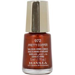 Vernis à Ongles - Pretty Copper - n°972 - Mavala - 5ml