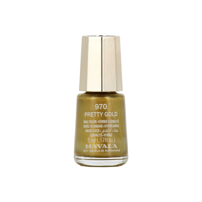 Nail Polish - Pretty Gold - n°970 - Mavala - 5ml