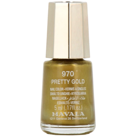 Vernis à Ongles - Pretty Gold - n°970 - Mavala - 5ml