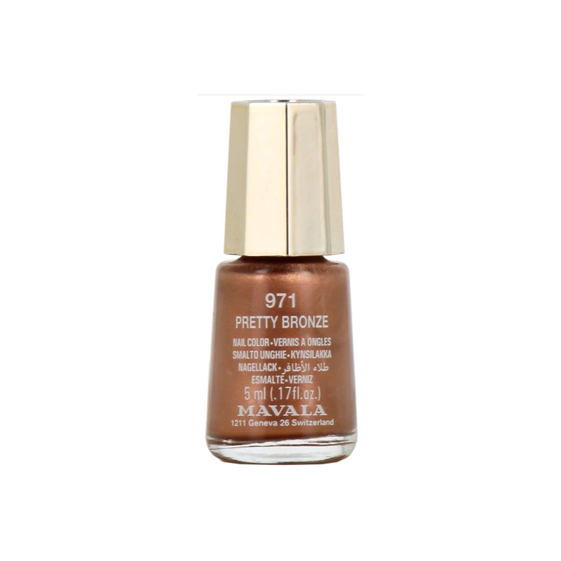 Vernis à Ongles - Pretty Bronze - n°971 - Mavala - 5ml