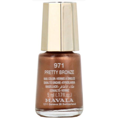 Vernis à Ongles - Pretty Bronze - n°971 - Mavala - 5ml