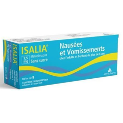 Isalia 7.5 mg - Nausées et Vomissements - 8 comprimés orodispersibles