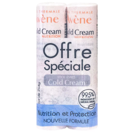 Stick Cold Cream - Avène - Nutrition et Protection - 2x4g