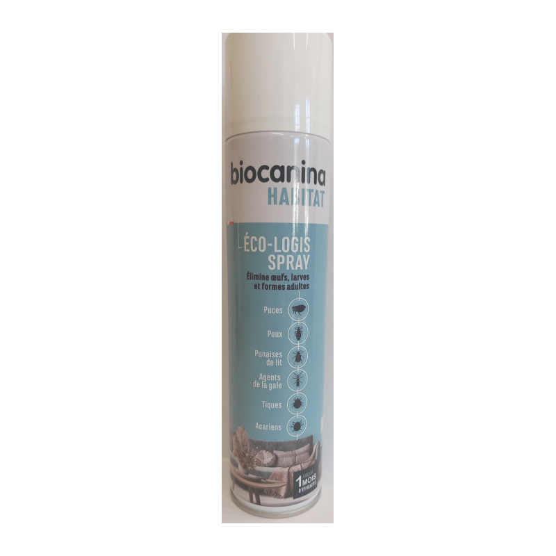 Biocanina habitat, éco-logis spray, insecticide désodorisant -  300ml