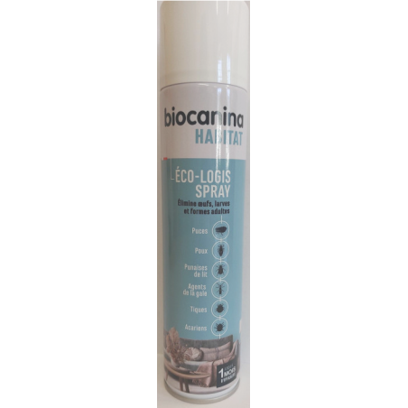 Biocanina habitat, éco-logis spray, insecticide désodorisant -  300ml