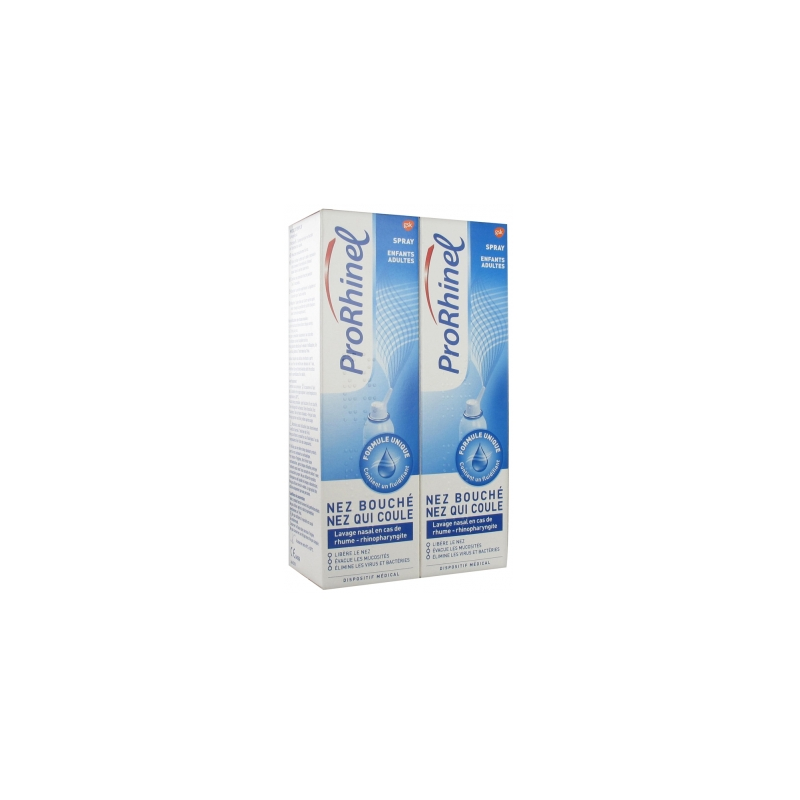 Nasal Spray - Adults/Children - Prorhinel - 2x100 ml