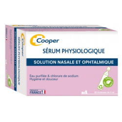 Sérum Physiologique - Solution Nasale et Ophtalmique - 30 unidoses 5ml