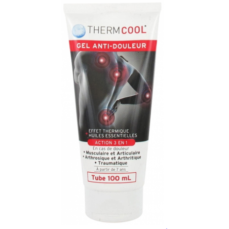 Thermcool pain relief gel - Essential Oils - Muscles & Joints - 100 ml