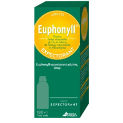 Euphonyll - Sirop Expectorant - Adultes - 180 ml