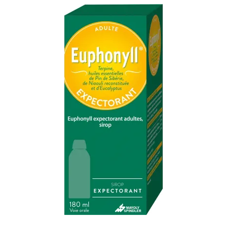 Euphonyll - Expectorant Syrup - Adults - 180 ml